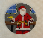 Handy Santa Canvas - KC Needlepoint