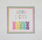 Hoppy Easter Canvas - KC Needlepoint