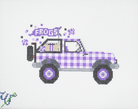 TCU Jeep Canvas - KC Needlepoint