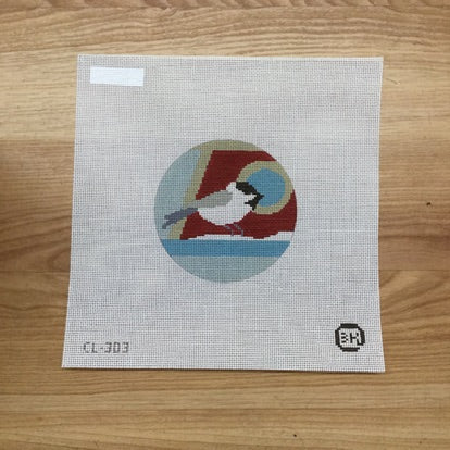 Chickadee House Canvas - KC Needlepoint