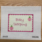 Ladybug Baby Sleeping Canvas - KC Needlepoint