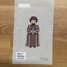 Nativity Piece Purple Wiseman Canvas - KC Needlepoint