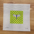 Dragonfly Coaster Canvas - KC Needlepoint