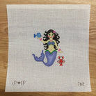 Mermaid Needlepoint Canvas - KC Needlepoint