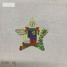 Waiting for Santa Star Canvas - KC Needlepoint