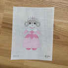 Princess Sock Monkey Canvas - KC Needlepoint