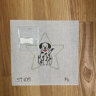 Dalmation Star Canvas - KC Needlepoint