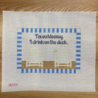 I'm Outdoorsy...Deck Canvas - KC Needlepoint