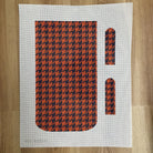 Marianne Clutch - Houndstooth - KC Needlepoint