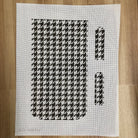 Marianne Clutch - Houndstooth - KC Needlepoint