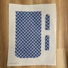 Marianne Clutch - Houndstooth - KC Needlepoint