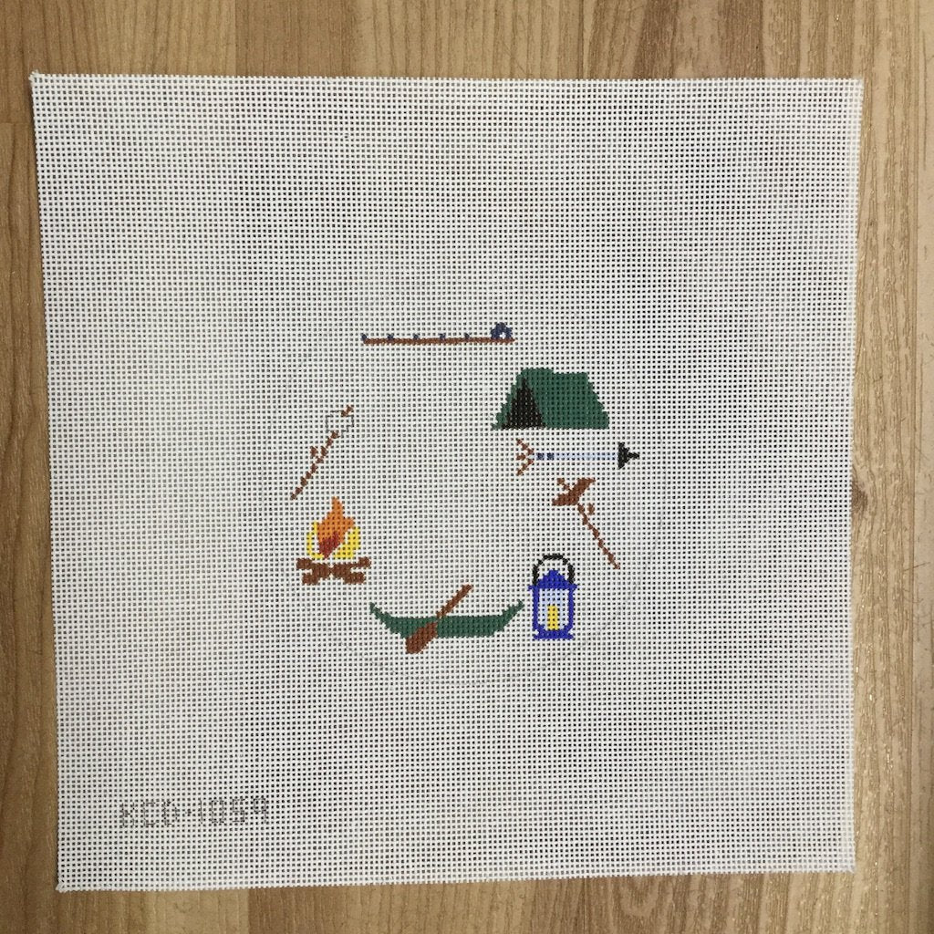 Camp Round - KC Needlepoint