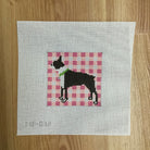 Boston Terrier Standing - KC Needlepoint