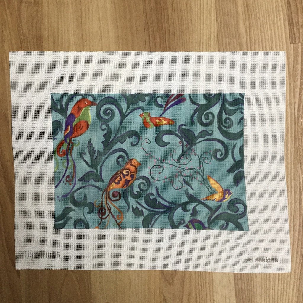 Birds on Retreat - KC Needlepoint