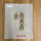 Gingerbread Men Candy Cane Canvas - KC Needlepoint