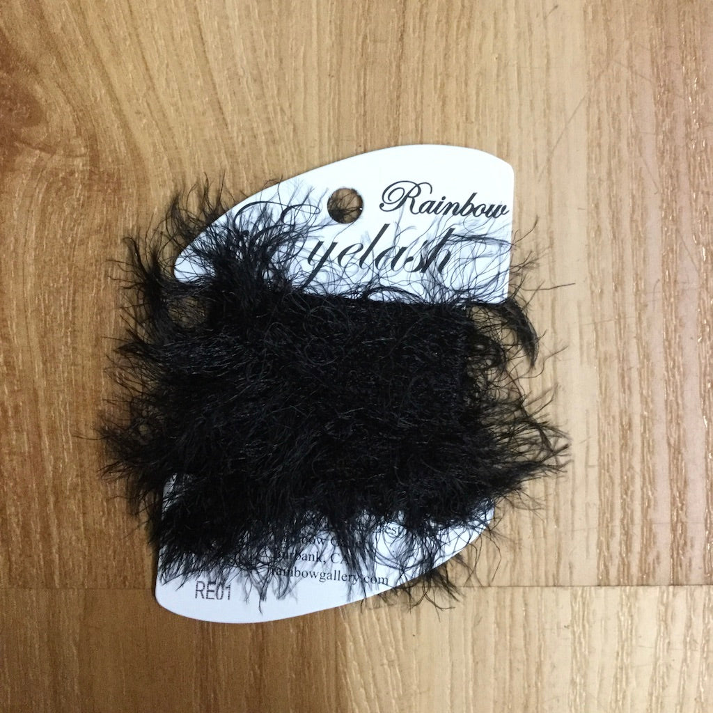 Eyelash RE01 Black - KC Needlepoint