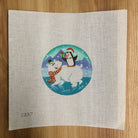 Polar and Penguin Canvas - KC Needlepoint