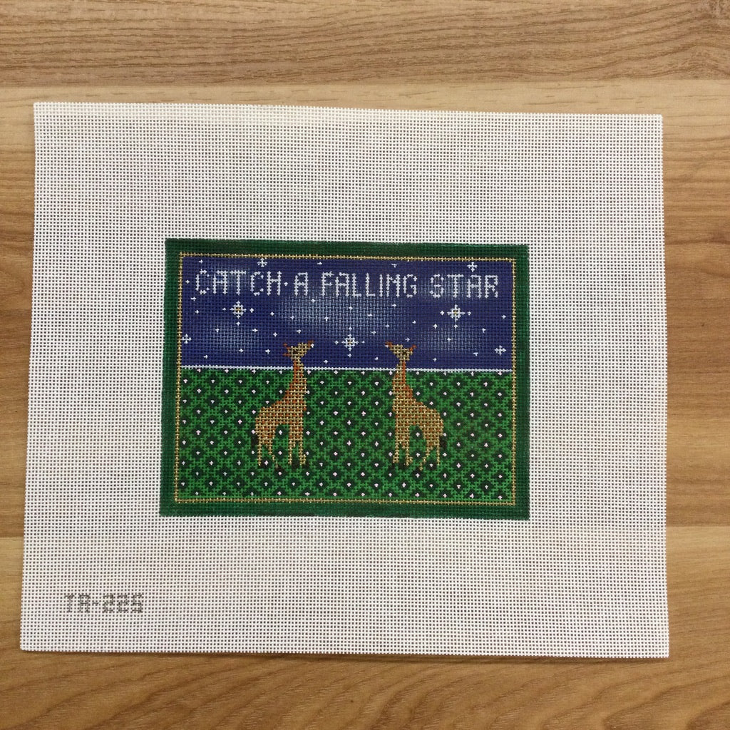 Catch a Falling Star Canvas - KC Needlepoint