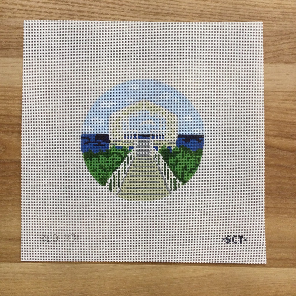 Odessa Pavillion Canvas - needlepoint