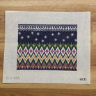 The Fairisle Clutch - needlepoint