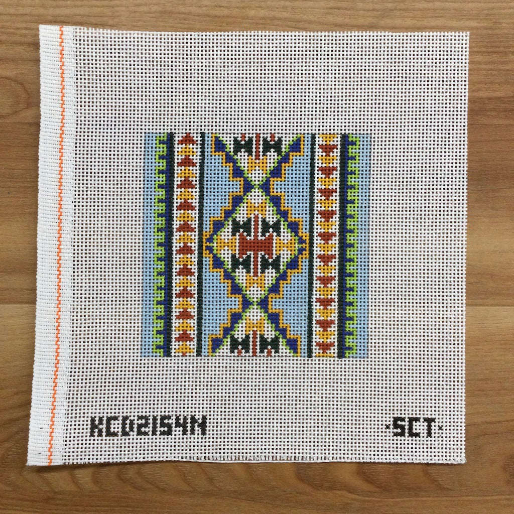 Arcadia Square Canvas - KC Needlepoint