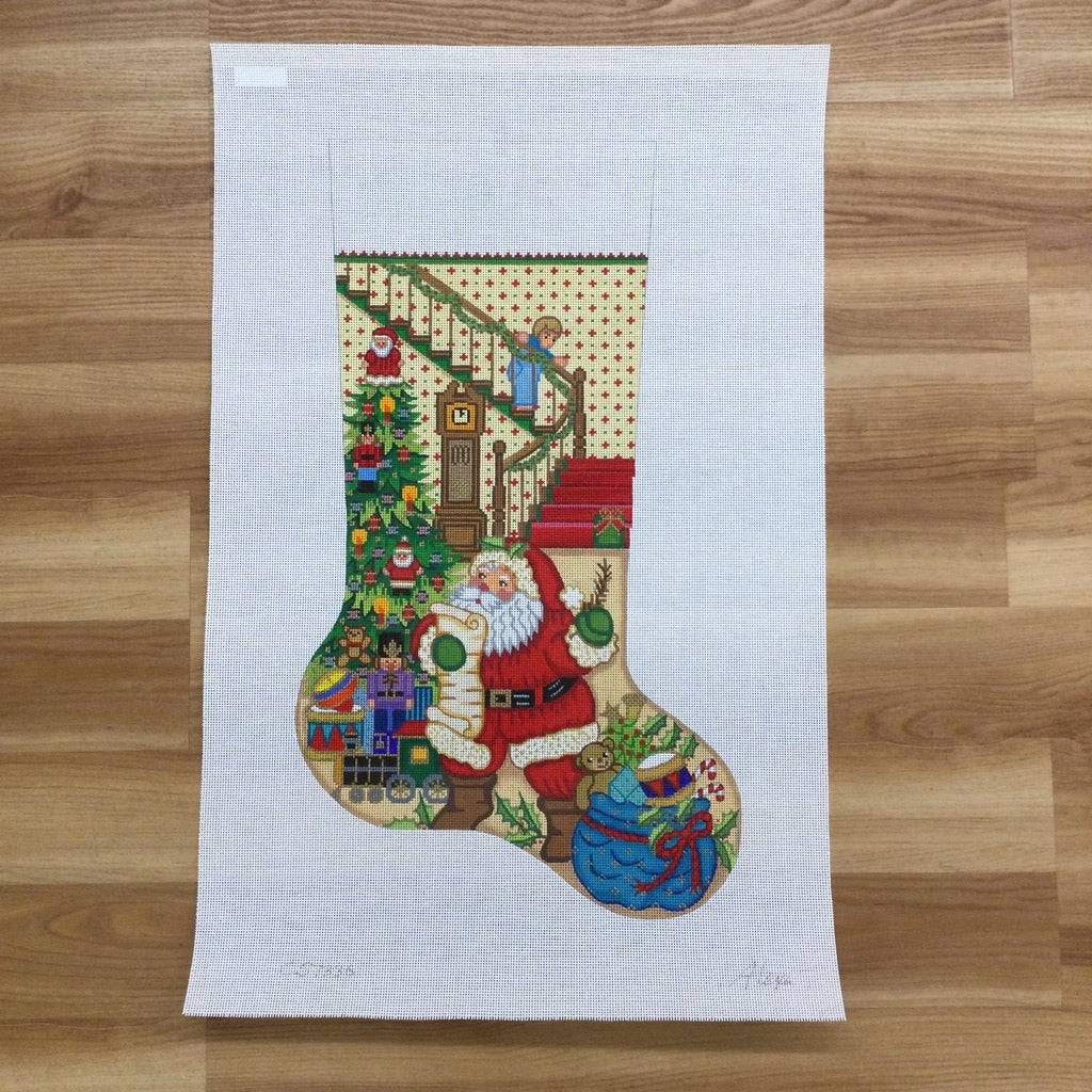 Lands' End - Our classic Needlepoint Christmas stockings come in an  ever-growing assortment of scenes, and as always - free monogramming!