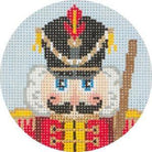 Nutcracker Ornament Canvas - KC Needlepoint