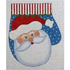 Santa Mitten Needlepoint Canvas - KC Needlepoint