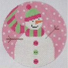 Snow Girl Canvas - KC Needlepoint