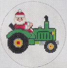 Farm Santa Canvas - KC Needlepoint