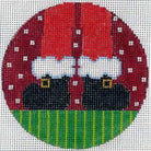 Santa's Feet Canvas - KC Needlepoint