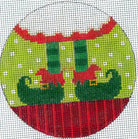 Mrs. Elf Feet Canvas - KC Needlepoint