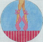 Ballet Shoes Canvas - KC Needlepoint