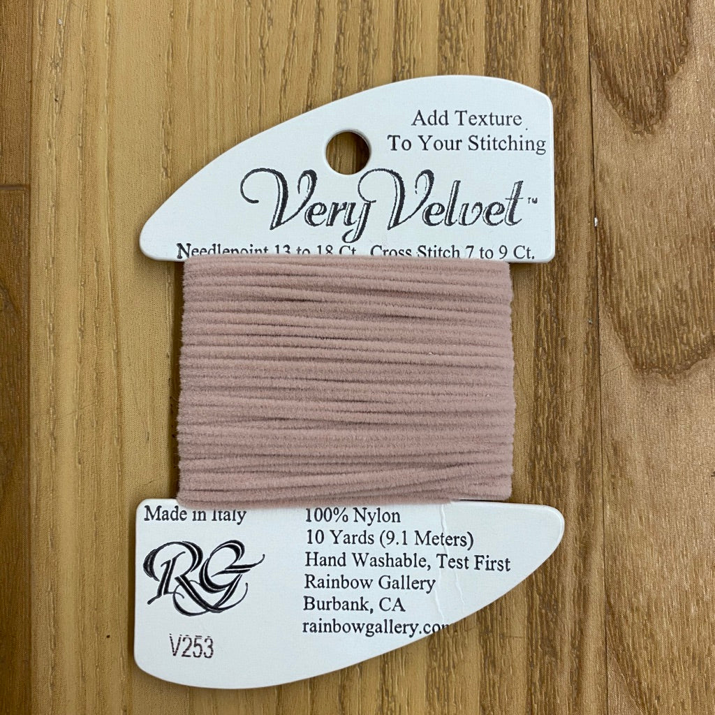 Very Velvet V253 Lite Antique Mauve - KC Needlepoint