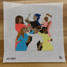 Squad Goals Canvas - needlepoint