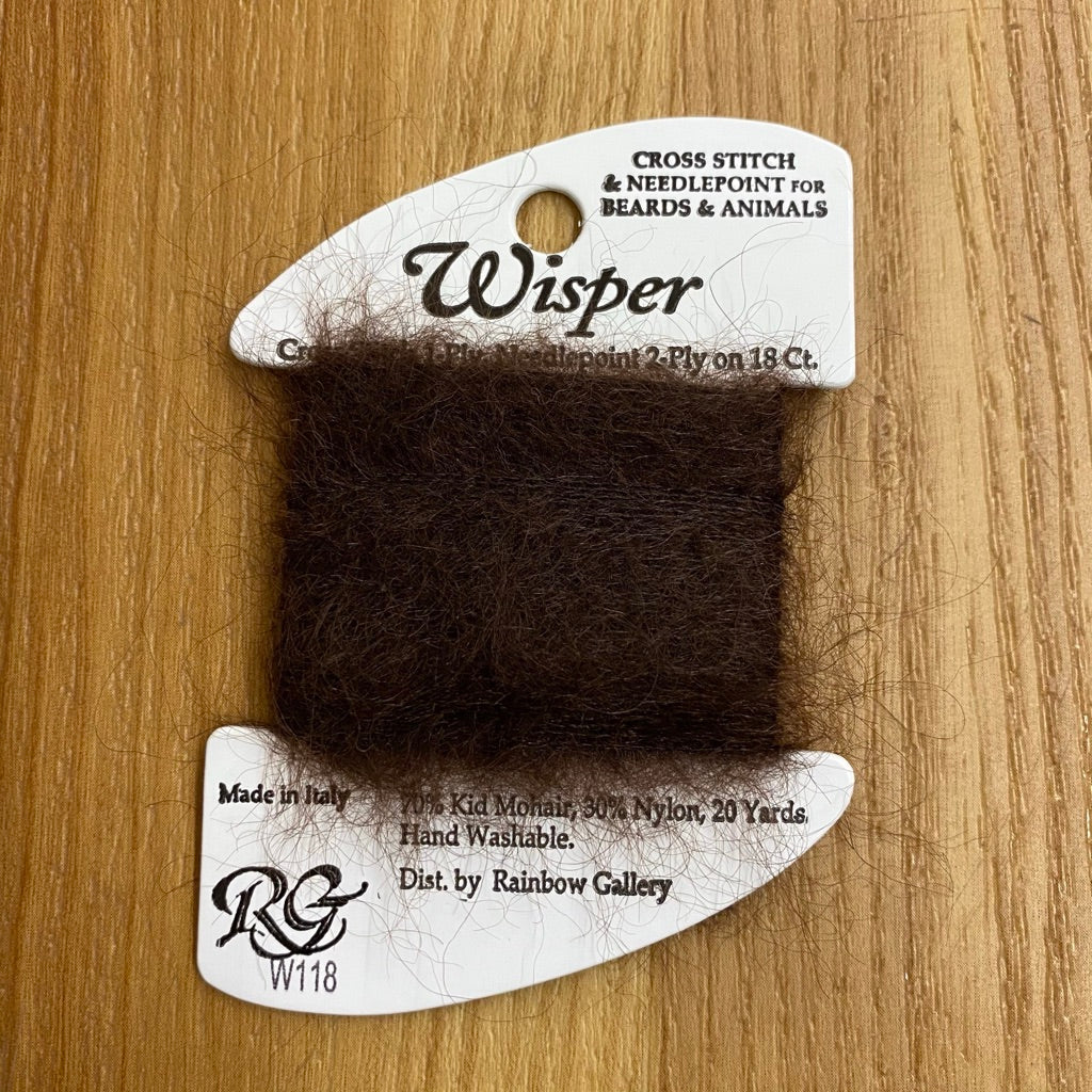 Wisper W118 Dark Chocolate - needlepoint