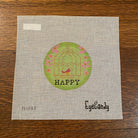 Happy Ornament Canvas - needlepoint