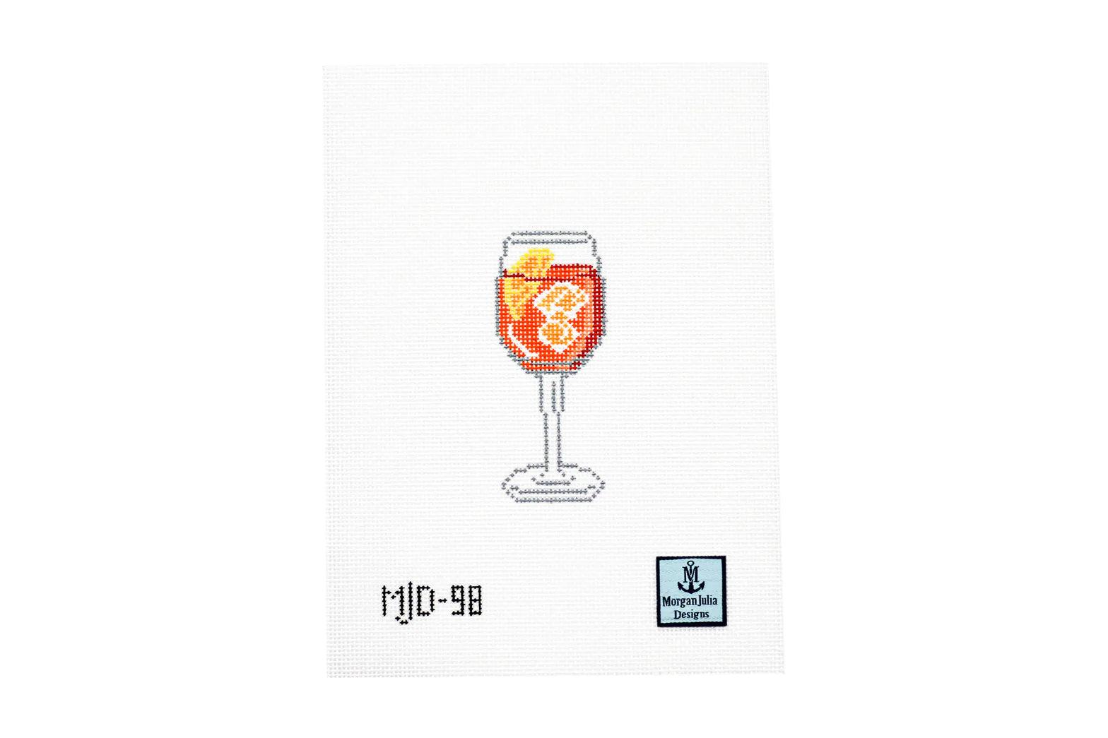 Aperol Spritz Canvas - KC Needlepoint