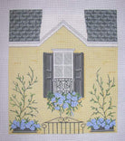 Blue Hydrangeas Canvas - KC Needlepoint