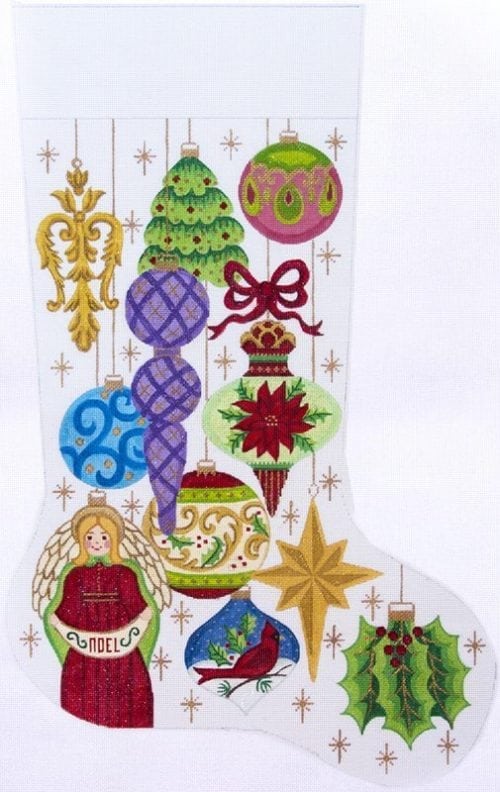 Alexa Christmas Stocking 7289 - KC Needlepoint