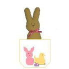 Peeps Basket Canvas - KC Needlepoint