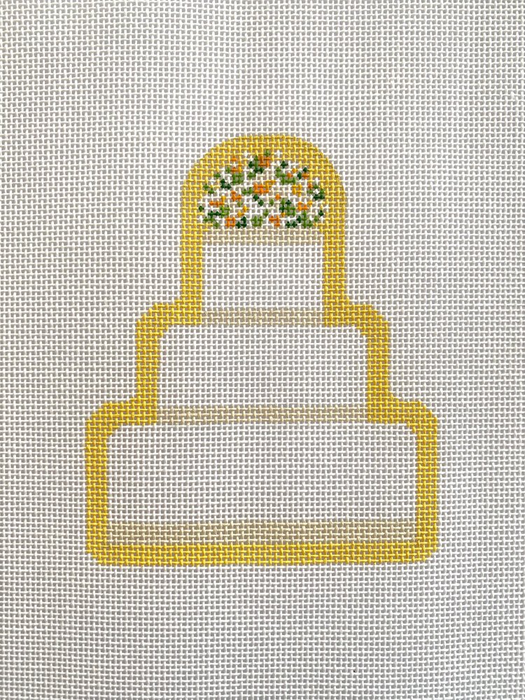 Abby Wedding Cake Canvas - KC Needlepoint