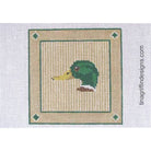 Mallard Square Canvas - KC Needlepoint