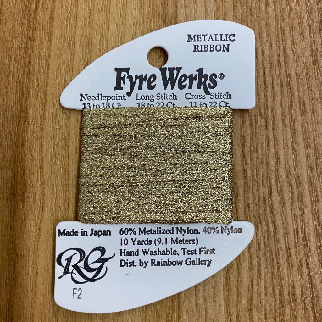 Fyre Werks F2 Gold - KC Needlepoint