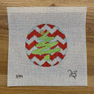 Tree Round Needlepoint Canvas - needlepoint