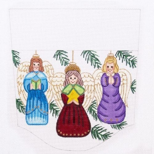 Angels Topper Canvas - KC Needlepoint