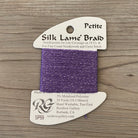 Petite Silk Lamé Braid SP59 Lilac - KC Needlepoint