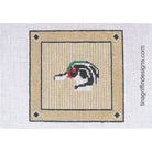 Wood Duck Square Canvas - KC Needlepoint