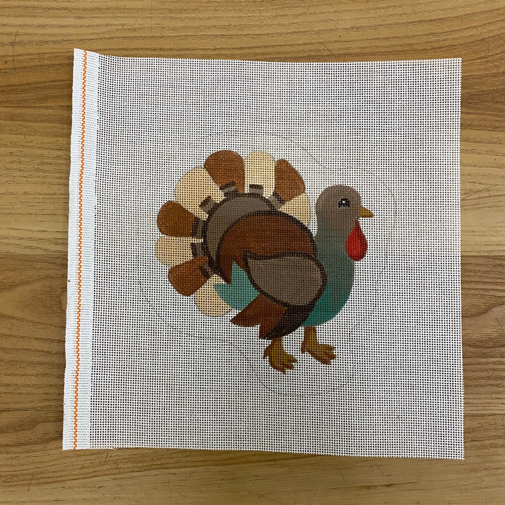 Turkey Canvas - needlepoint