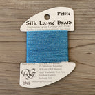 Petite Silk Lamé Braid SP49 China Blue - KC Needlepoint